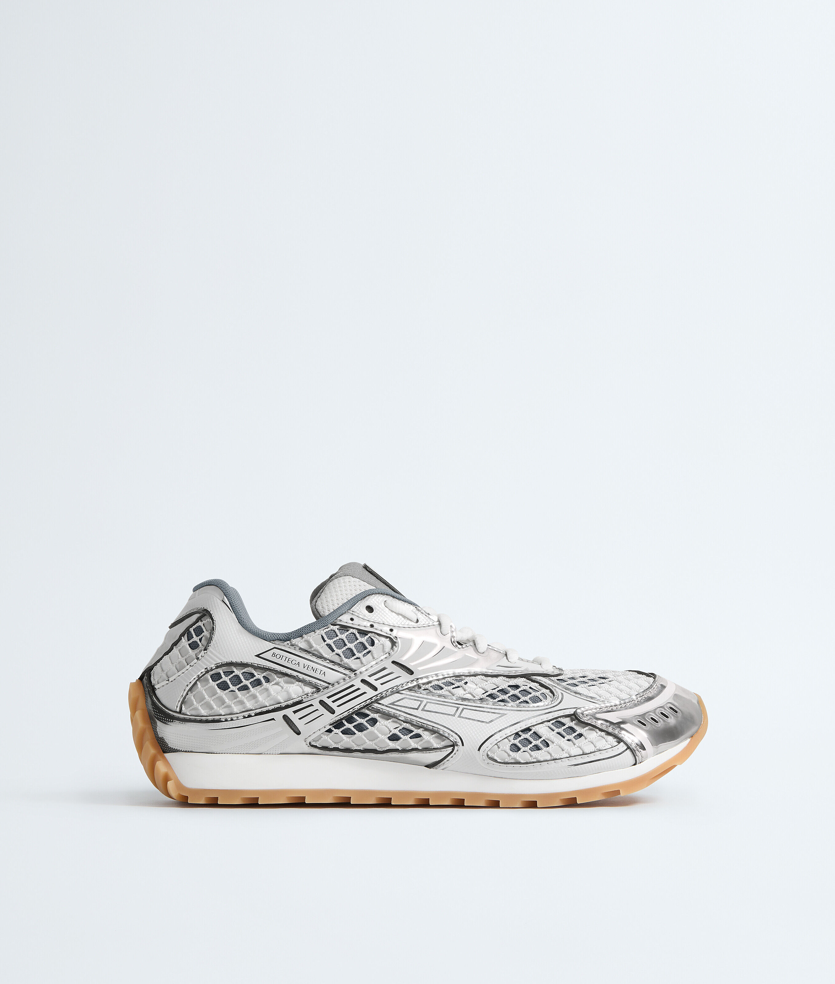 Bottega Veneta Orbit Sneaker-Grey & Silver - Man - 7